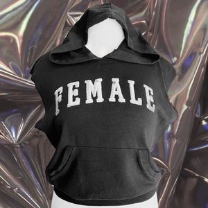 Ashley Stewart “FEMALE” Muscle Sweatshirt